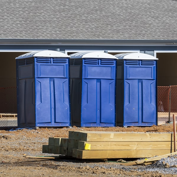 are there any restrictions on what items can be disposed of in the portable toilets in Trout Run PA